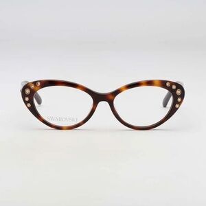 NWT Swarovski SK5429 - 052 Havana 53mm Glasses